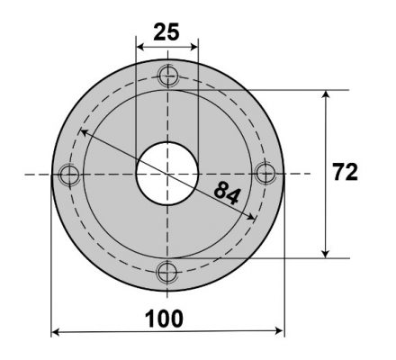 Bucha de 4 grampos 100mm - Image 3