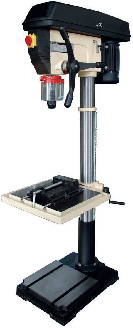 Engenho de Furar de Coluna Alta Monofásico 32mm 1500W