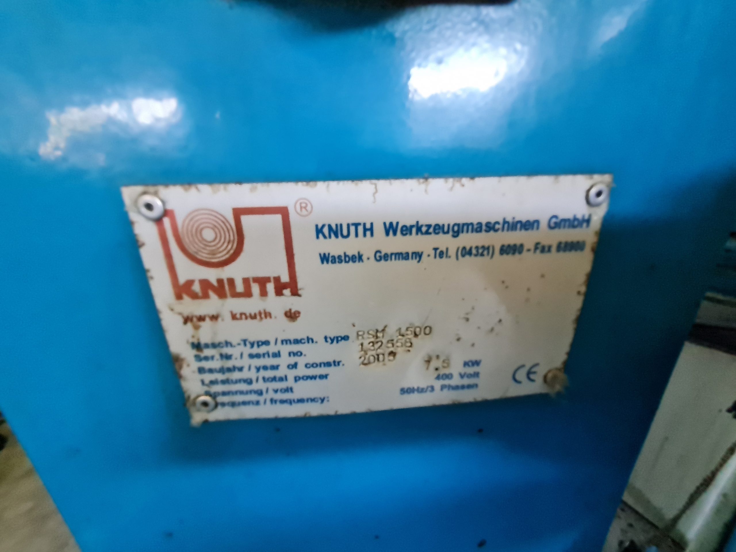 Retificadora cilíndrica Knuth RSM 1500 C - Image 7