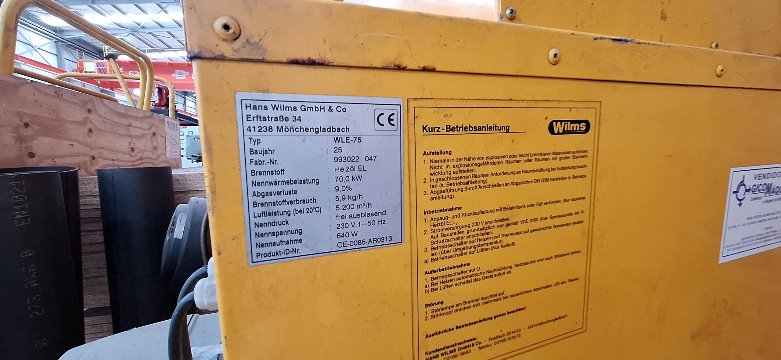 Aquecedor a oleo WLE-75 - Image 2