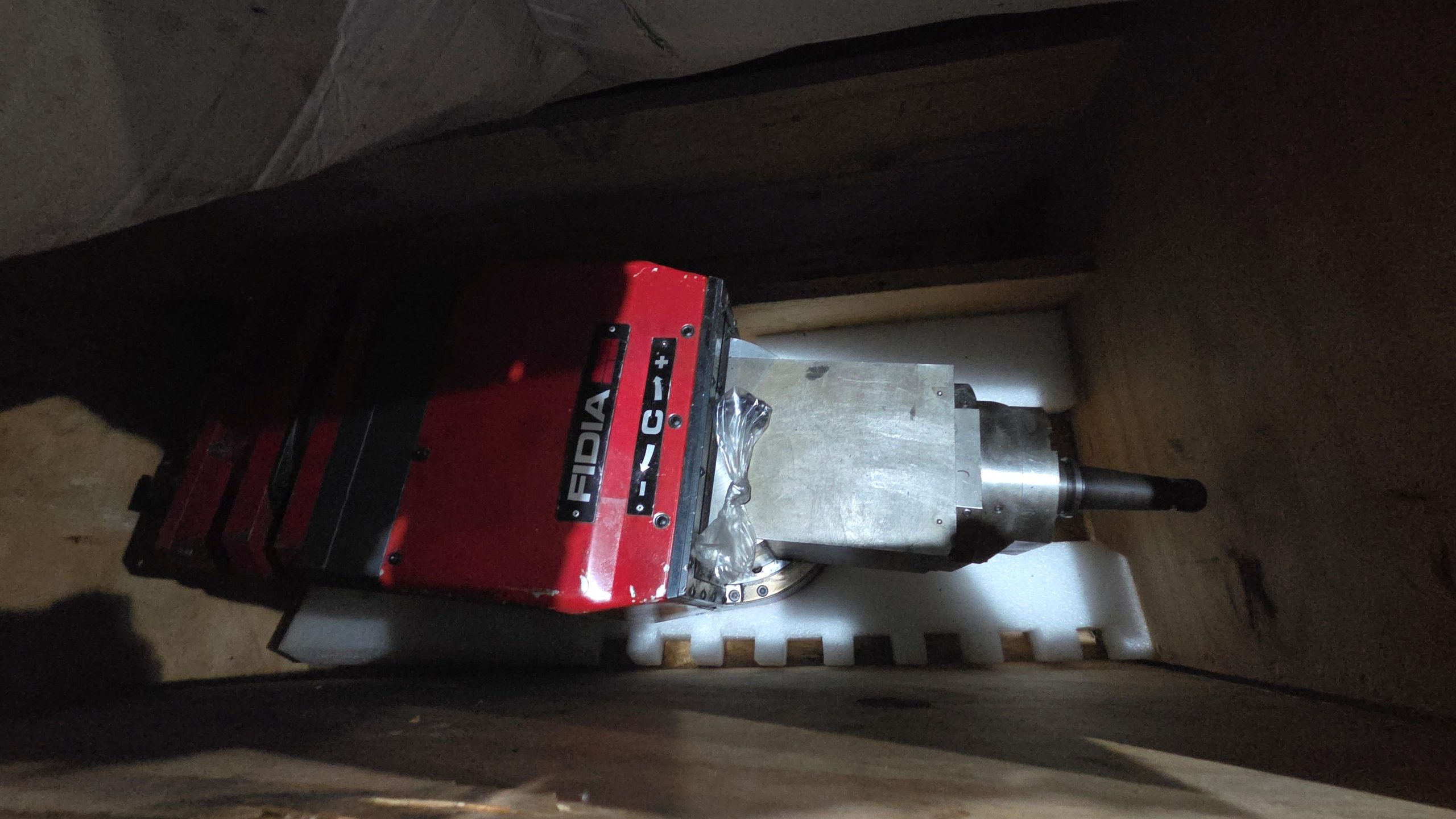 Cabeçote Fidia de alta rotação com eixo C - Image 3