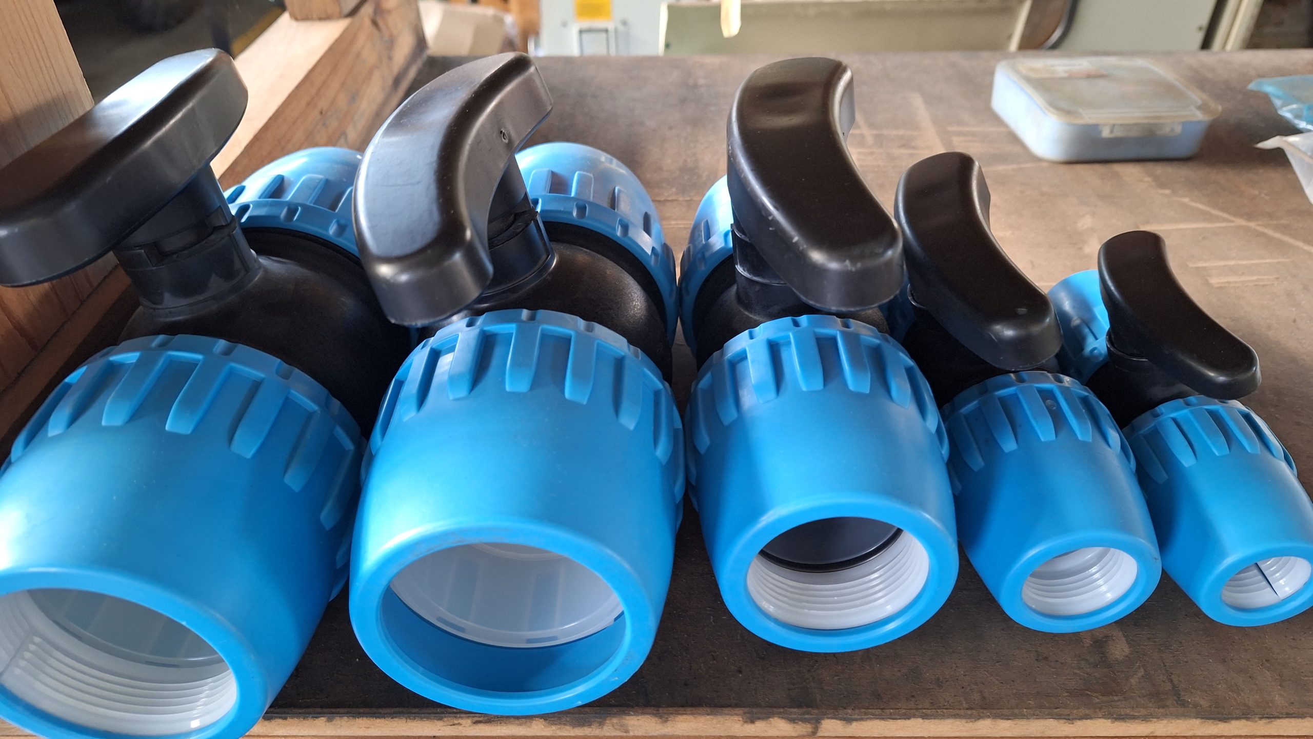 Pack de válvulas de diversos tamanhos