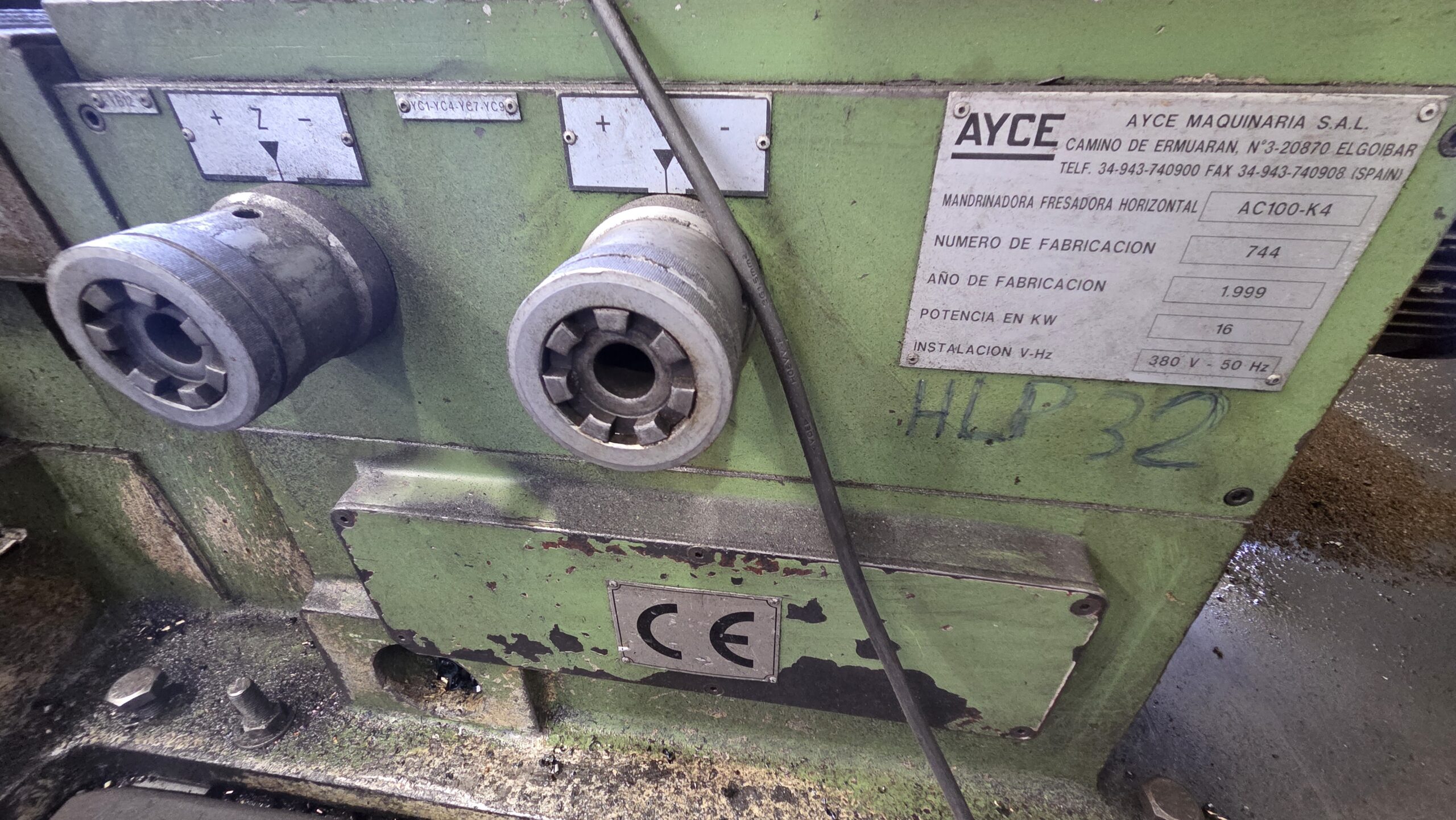 Mandriladora AYCE AC100-K4 CNC horizontal boring mill - Image 3